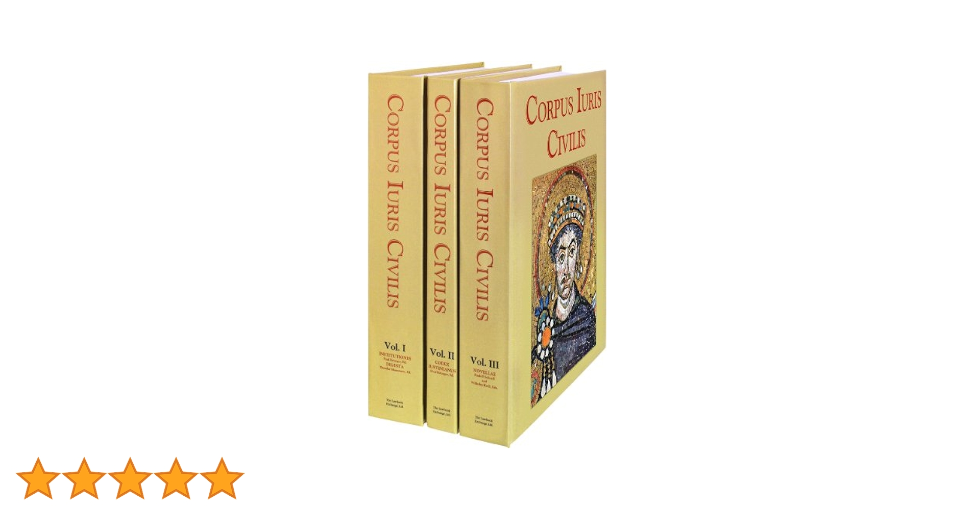Corpus Iuris Civilis (Latin Edition): Justinian I., Krueger